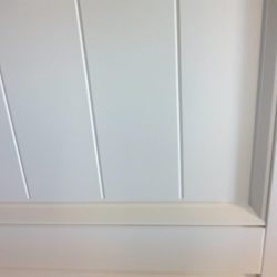 Dänische Haustür Rillenprofil